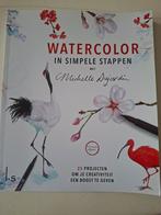 Watercolor in Simpele Stappen - Michelle Dujardin, Ophalen of Verzenden, Nieuw, Tekenen en Schilderen, Michelle Dujardin