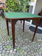 Kaart-/bridgetafeltje, Huis en Inrichting, Tafels | Sidetables, Ophalen, Gebruikt, 50 tot 100 cm, Vierkant