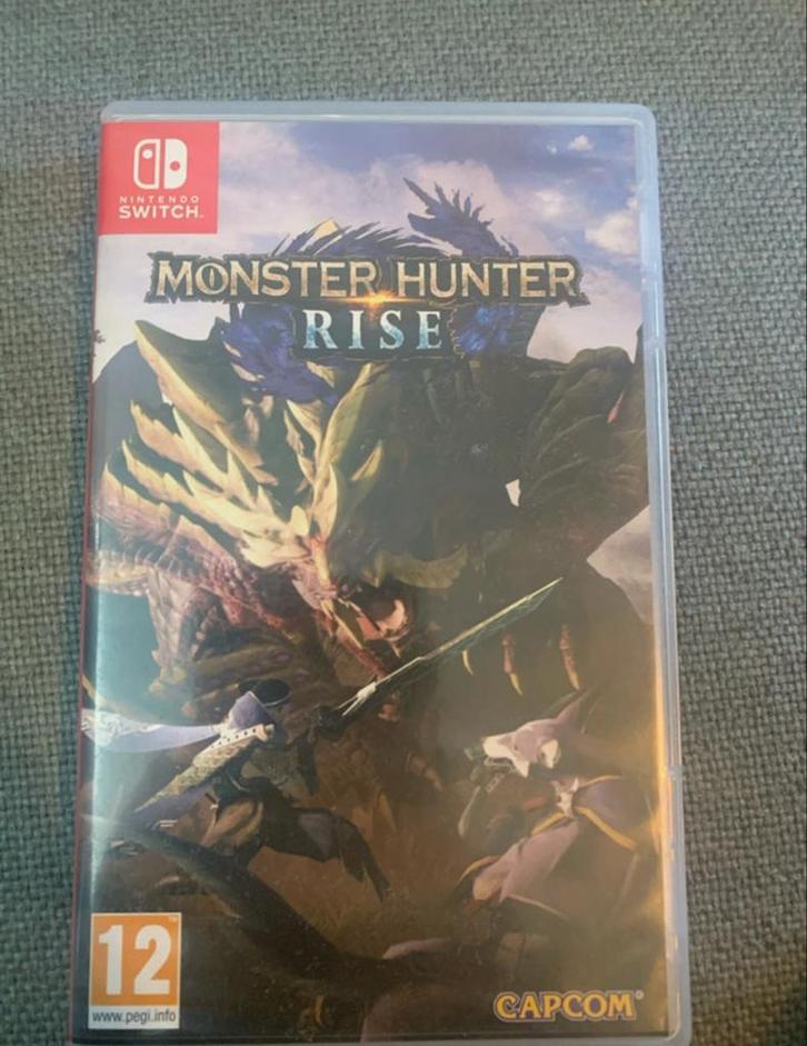 Monster Hunter Rise - Nintendo Switch, Spelcomputers en Games, Games | Nintendo Switch, Zo goed als nieuw, Role Playing Game (Rpg)