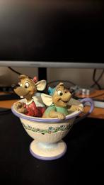 Disney Showcase Jaq and Gus -Tea for two #4016557, Verzamelen, Disney, Ophalen of Verzenden, Overige figuren, Zo goed als nieuw