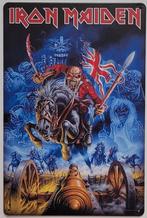 Iron Maiden Trooper paard reclamebord van metaal wanddeco, Info@deconoord.nl, Deco Noord, Nieuw, Ophalen of Verzenden