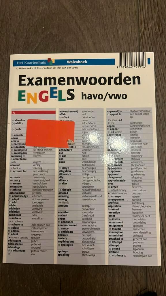 Piet van der Voort - havo/vwo, Boeken, Schoolboeken, Nieuw, Engels, HAVO, Ophalen of Verzenden