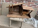 Houten Kerststal, Ophalen, Gebruikt
