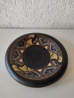 Schaal S.E.C. Italy keramiek, Inca stijl decor, Ophalen of Verzenden