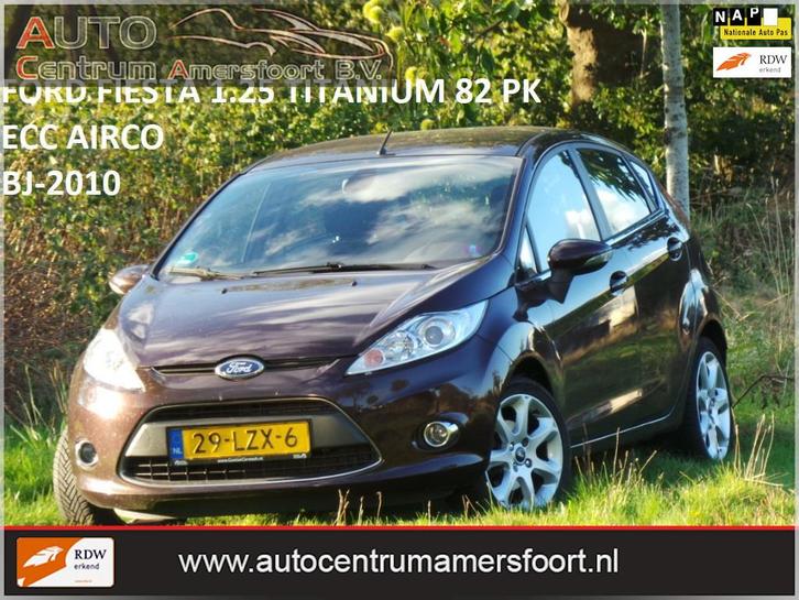 Ford Fiesta 1.25 Titanium ( INRUIL MOGELIJK ), Auto's, Ford, Te koop, Fiësta, ABS, Airbags, Airconditioning, Boordcomputer, Centrale vergrendeling