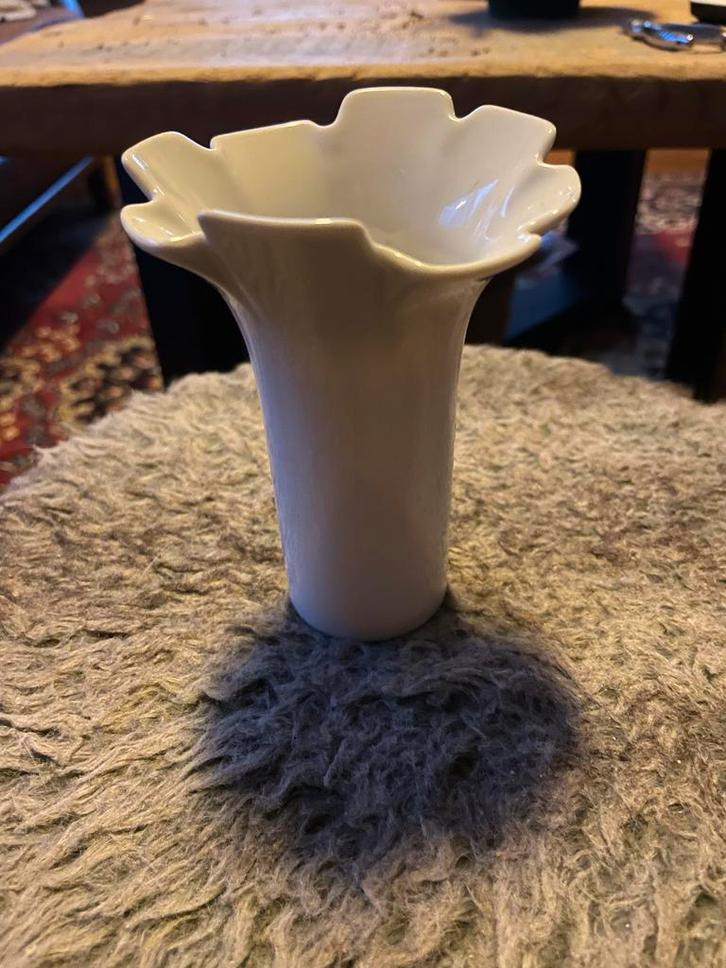 Arzberg Bavaria Vintage Vaas - Jaren 60/80, Huis en Inrichting, Woonaccessoires | Vazen, Zo goed als nieuw, Wit, Minder dan 50 cm