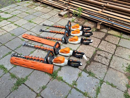 Stihl HSA 94R accuheggenschaar 5 stuks, Tuin en Terras, Heggenscharen, Gebruikt, Accu, Ophalen