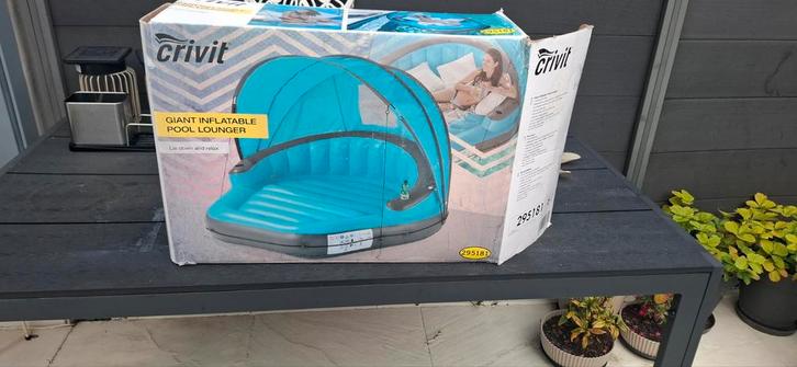 Crivit Giant Inflatable Pool Lounger - Nieuw in doos, Tuin en Terras, Bubbelbaden en Hottubs, Nieuw, Opblaasbaar, Ophalen of Verzenden