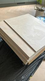 Prachtige beige vloertegels (60 x 60) 3,3 m2, Ophalen, Overige materialen, 60 cm of meer, Zo goed als nieuw