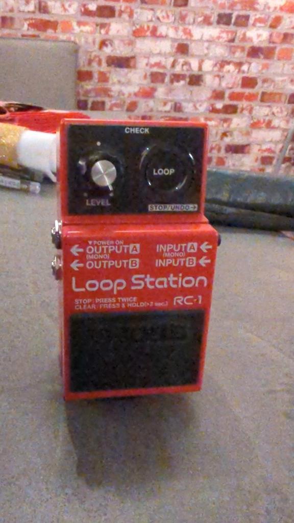 Boss RC-1 Loop Station Pedaal, Muziek en Instrumenten, Effecten, Gebruikt, Overige typen, Ophalen of Verzenden