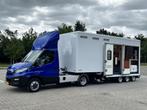 Iveco Daily 40C17 3.0 9300kg BTW VRIJ! Himatic BE-Trekker me, Auto's, Automaat, Euro 5, Gebruikt, Zwart