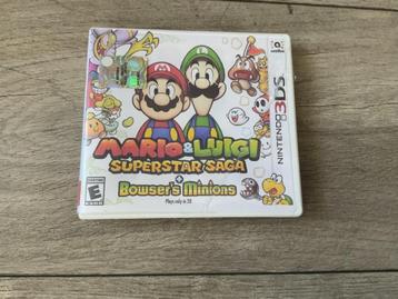 Mario & Luigi Superstar Saga + Bowsers Minions Nintendo 3DS beschikbaar voor biedingen