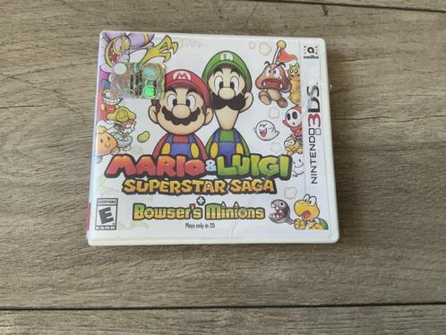 Mario & Luigi Superstar Saga + Bowsers Minions Nintendo 3DS, Spelcomputers en Games, Games | Nintendo 2DS en 3DS, Zo goed als nieuw