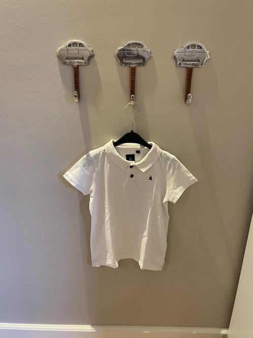 Polo wit maat 98 / 104 Gaastra, Kinderen en Baby's, Kinderkleding | Maat 104, Zo goed als nieuw, Shirt of Longsleeve, Ophalen