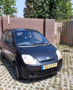 Chevrolet Matiz 0.8 2006 Zwart, Auto's, Voorwielaandrijving, Matiz, 17 €/maand, Zwart