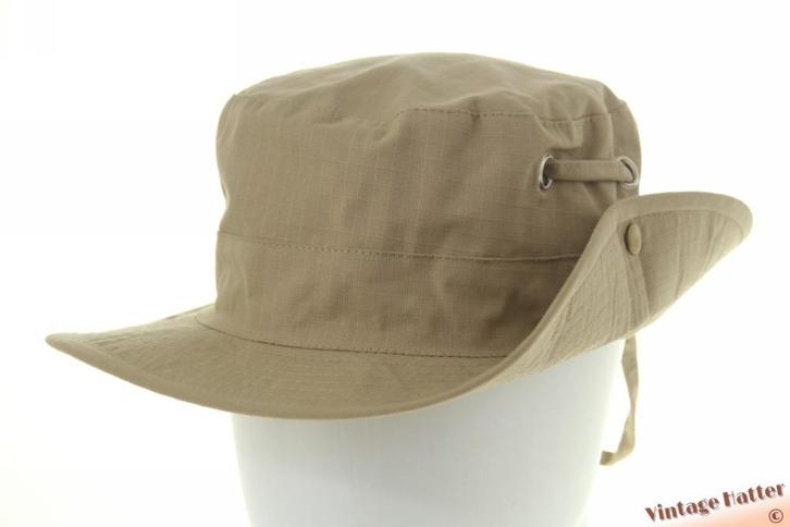 Safari bush hoed Outdoor Adventure beige katoen knoop 58, 61, Kleding | Heren, Hoeden en Petten, Nieuw, Hoed, 60 cm (XL, 7½ inch) of meer