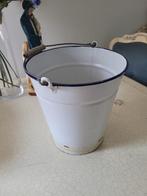 antieke emaille emmers 10 liter p/st 7.50 op =opruiming