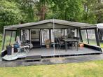 6 persoonscaravan Knaus 1990 + 2 jaar oude voortent/ luifel, Rondzit, Luifel, 7 tot 8 meter, 750 - 1000 kg