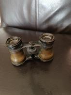 Antiek verrekijker toneelkijker geel koper 10 bij 6 cm, Antiek en Kunst, Antiek | Overige Antiek, Ophalen of Verzenden