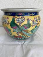 Prachtige Chinees Chinese pot in helder geel, Antiek en Kunst, Antiek | Keramiek en Aardewerk, Ophalen of Verzenden