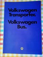 Volkswagen T3 Transporter en Bus - NL folder 1982, Boeken, Gelezen, Verzenden, Volkswagen, Volkswagen Bedrijfswagens