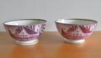 Steengoed kommen Sunderland Pink Lustre, twee, Ophalen of Verzenden