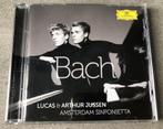 BACH - LUCAS & ARTHUR JUSSEN - AMSTERDAM SINFONIETTA - DEUTS, Cd's en Dvd's, Cd's | Klassiek, Overige typen, Ophalen of Verzenden