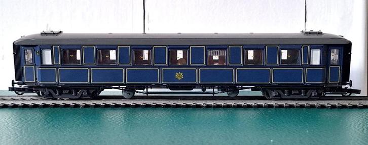 Roco Württemberger rijtuig 44006, blauw, HO gelijkstroom!, Hobby en Vrije tijd, Modeltreinen | H0, Gebruikt, Wagon, Gelijkstroom