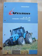 Landini Vision Tractor Brochure 2002 – 80 90 100 Trekker, Boeken, Catalogussen en Folders, Folder, Landini, Zo goed als nieuw