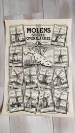 Poster molens goeree - overflakkee, Ophalen of Verzenden, Rechthoekig Staand, Overige onderwerpen