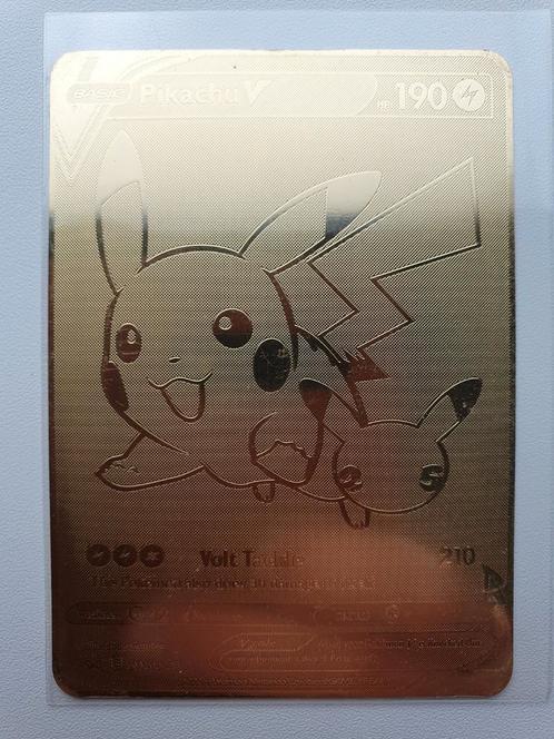 Pikachu Celebrations 25th anniversary Ultra premium collecti, Hobby en Vrije tijd, Verzamelkaartspellen | Pokémon, Nieuw, Losse kaart