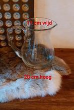 Kristallen schenkkan/sapkan met oor, Antiek en Kunst, Antiek | Glas en Kristal, Ophalen