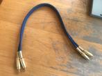 Audio kabel met vergulde contacten., Ophalen of Verzenden, Gebruikt, Minder dan 2 meter, Componentkabel