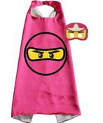 Ninjago roze capes 2x nieuw, Kinderen en Baby's, Carnavalskleding en Verkleedspullen, Ophalen of Verzenden, Nieuw, Meisje