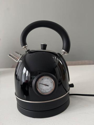 MOA Retro Waterkoker - 1,8 Liter - Zwart beschikbaar voor biedingen