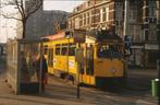 h133: dia van HTM PCC 1127, Rijswijkseplein, '80s, Verzamelen, Ophalen of Verzenden, Gebruikt, Tram, Overige typen