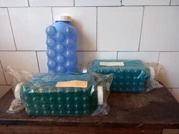 leuke vintage ijsblokjesmaker, rond, 3 maten, 5 stuks, nieuw beschikbaar voor biedingen