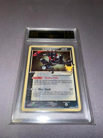 Greninja Goldstar Holo Grade 8 Pokemon beschikbaar voor biedingen