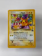 Birthday Pikachu Celebrations, Hobby en Vrije tijd, Verzamelkaartspellen | Pokémon, Ophalen of Verzenden, Nieuw, Losse kaart