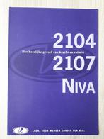 Brochure Lada 2104 / 2107 / Niva 1994, Overige merken, Ophalen of Verzenden, Zo goed als nieuw
