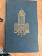 Oude zangbundel Joh. De Heer, Ophalen of Verzenden, Zo goed als nieuw