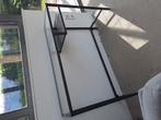 Ikea laptoptafel Vittsjö zwartbruin glas, Ophalen, Gebruikt