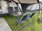 4x Crespo Air-Deluxe AP 237 Standenstoel met campingtafel, Caravans en Kamperen, Kampeermeubelen