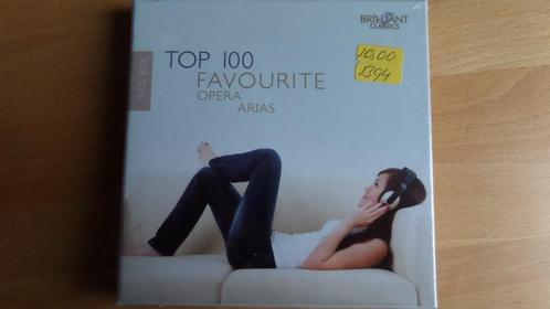 Top 100 Favourite Opera Arias in een 5 cd box 1394 Nieuw, Cd's en Dvd's, Cd's | Klassiek, Nieuw in verpakking, Opera of Operette