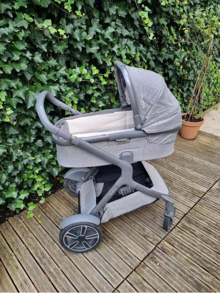 Nuna demi grow enkel met reiswieg, Kinderen en Baby's, Kinderwagens en Combinaties, Zo goed als nieuw, Overige merken, Met reiswieg