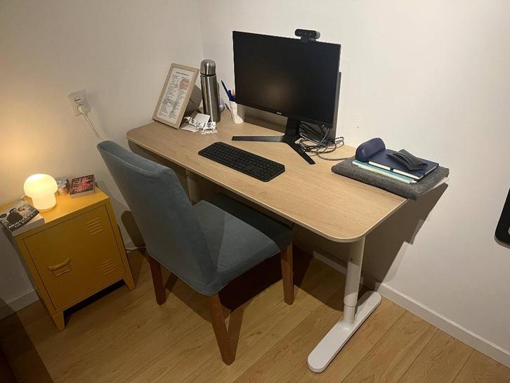 Home work desk, Huis en Inrichting, Bureaus, Gebruikt, Bureau, In hoogte verstelbaar, Ophalen