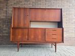 Vintage wandkast - highboard - jaren 60, Ophalen, Zo goed als nieuw, 25 tot 50 cm, Minder dan 150 cm