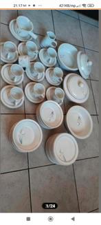 Erg mooie ovenvast servies 35 delig, Ophalen of Verzenden, Zo goed als nieuw, Overige stijlen, Bord(en)