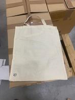partij van 1050 katoenen boodschappen tasjes, Ophalen of Verzenden, Nieuw, Beige, Shopper