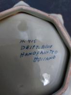 Te koop delf-blue handpainted schaal holland, Antiek en Kunst, Ophalen of Verzenden